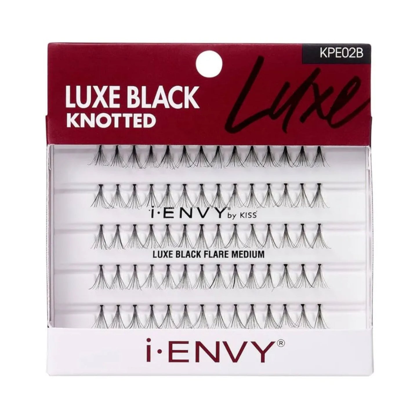Pestañas Individuales I. Envy Luxe BlackMedium 1x Volume M KPE02B 70 Und