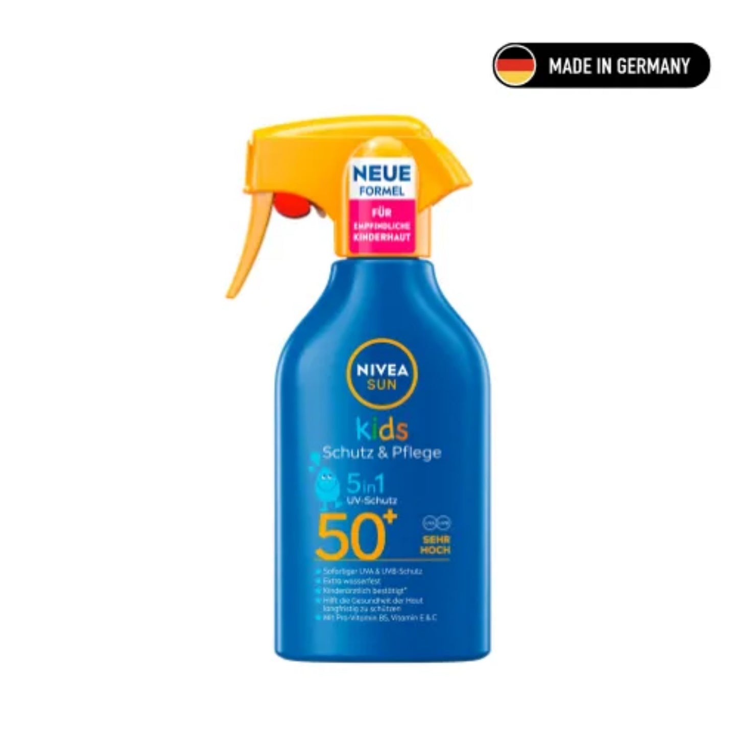 Protector Solar Infantil en Spray Nivea Ultra Protección y Cuidado 5 en 1 250 Ml