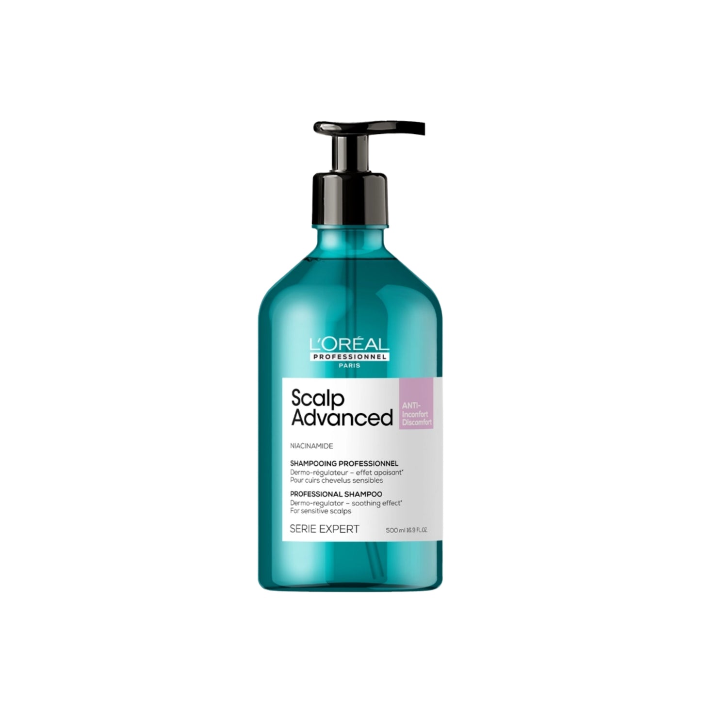 Shampoo Loreal Scalp Advanced Serie Expert 500 ml Cuidado Cuero Cabelludo Sensible