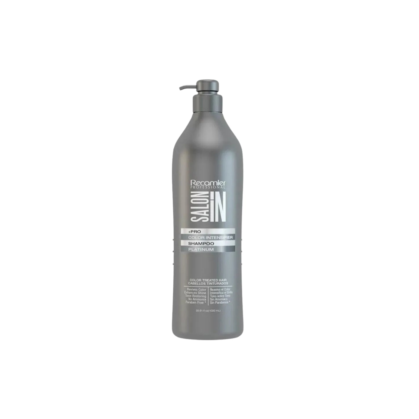Shampoo Salon In Color Intensifier Platinum Cuidado del Color 1000 Ml