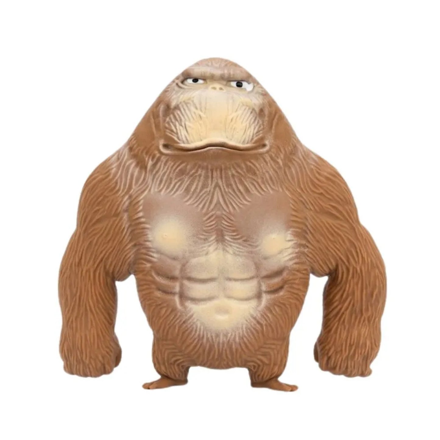 Squishy Gorila Antiestrés Elástico de Arena Marrón 30 Cm