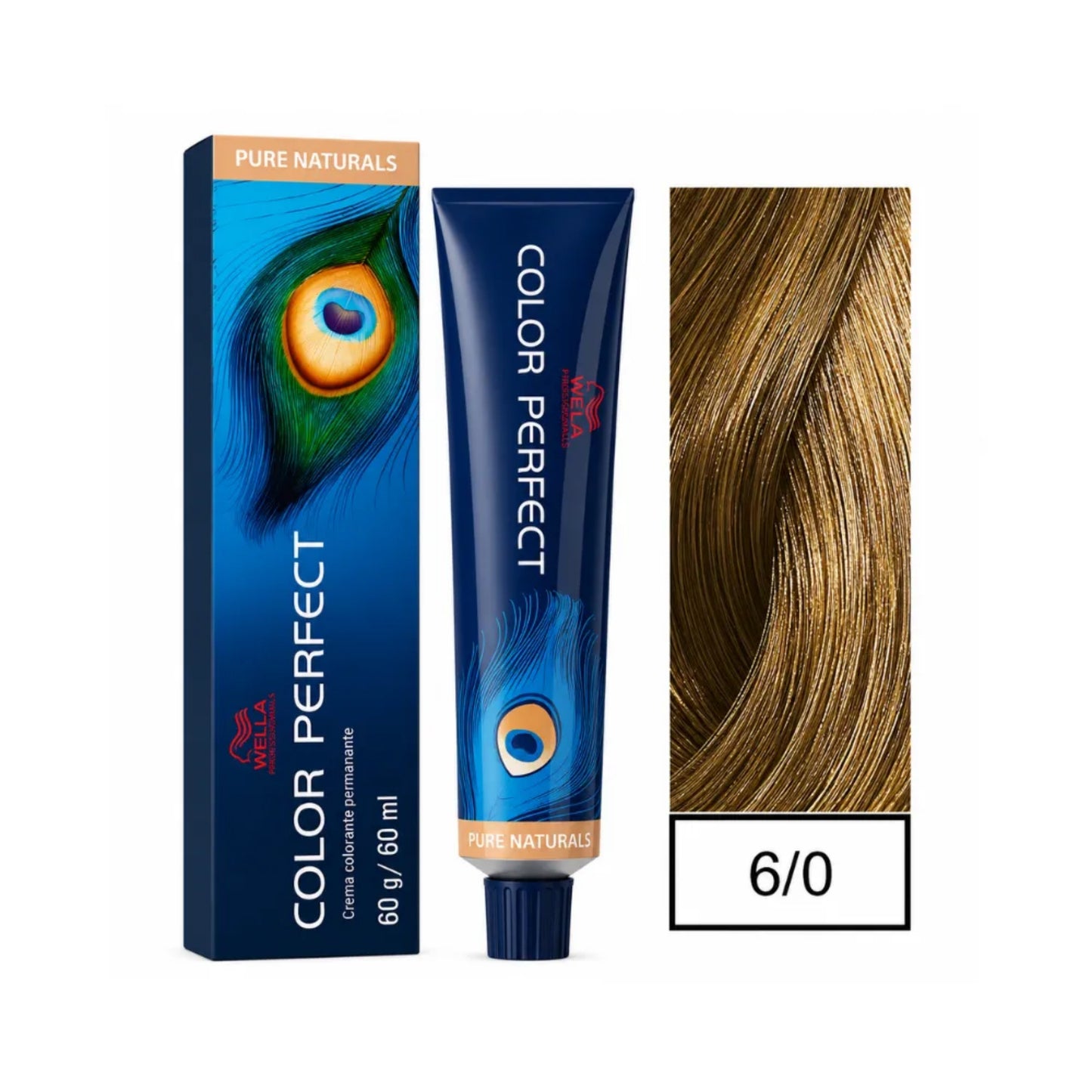 Tinte Color Perfect Wella 6/0 Rubio Oscuro 60 G