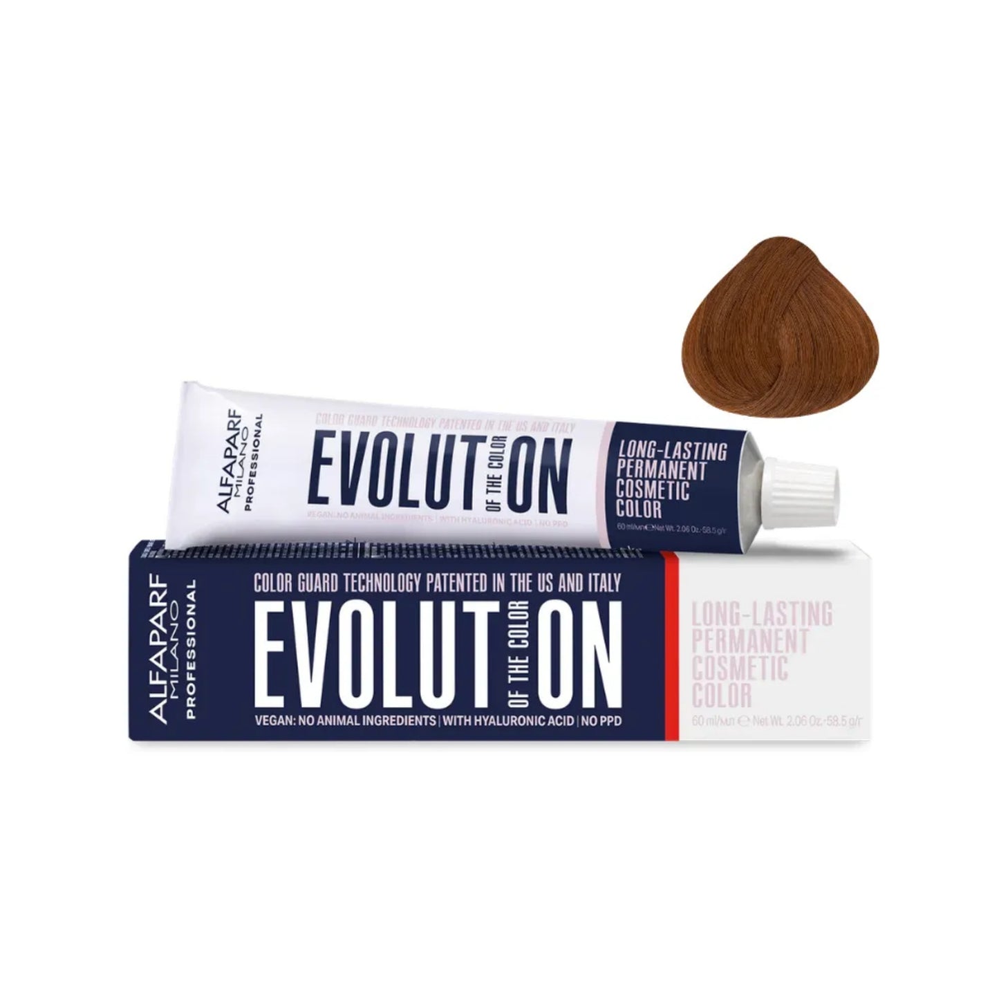 Tinte Evolution of the Color Alfaparf 7.4 Rubio Medio Cobre 60 Ml