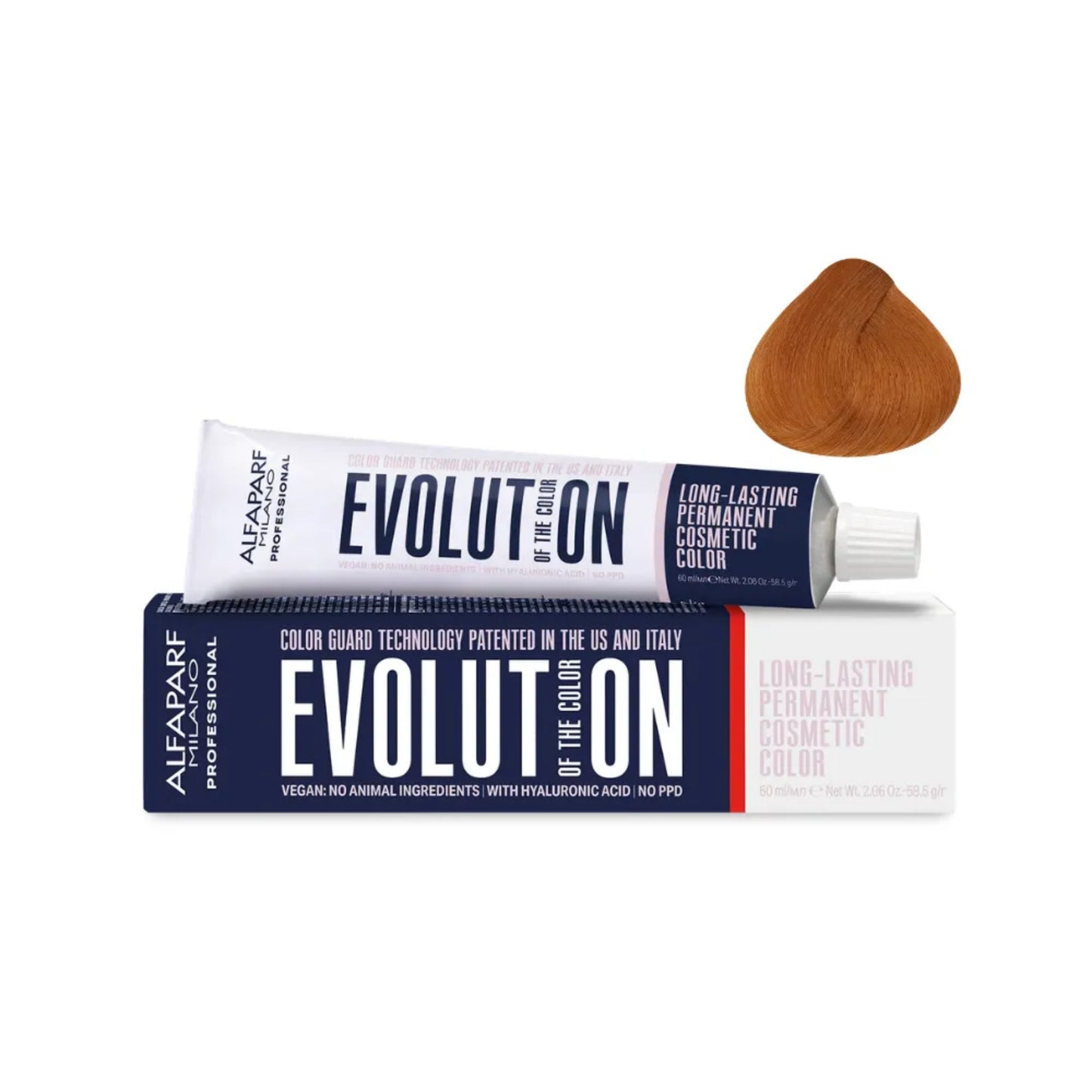 Tinte Evolution of the Color Alfaparf 8.4 Rubio Claro Cobre 60 Ml