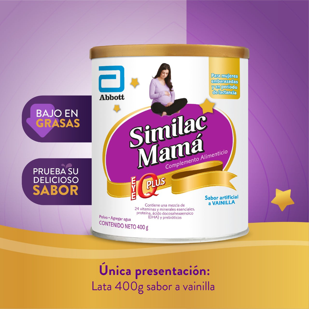 Similac Mamá Sabor Vainilla 400 G