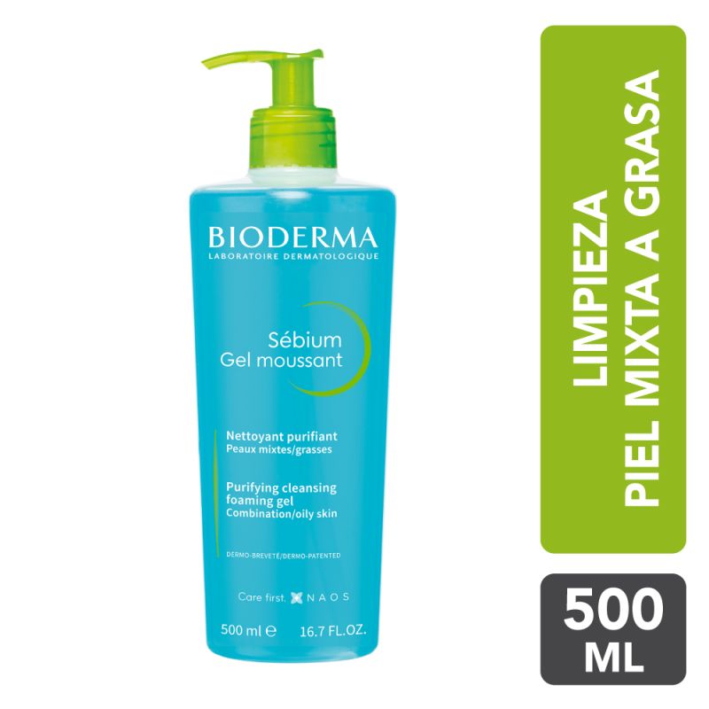 Bioderma Sébium Gel Moussant 500 Ml