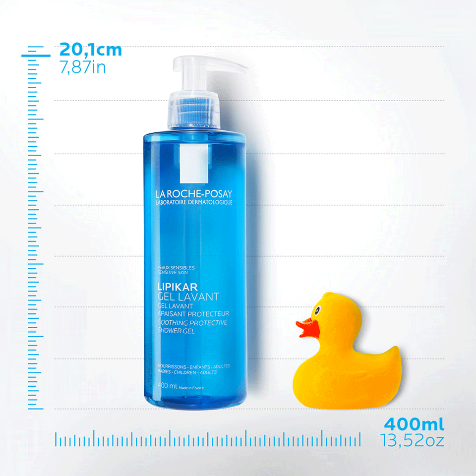 La Roche Posay Lipikar Gel Limpiador Piel Sensible 400 Ml