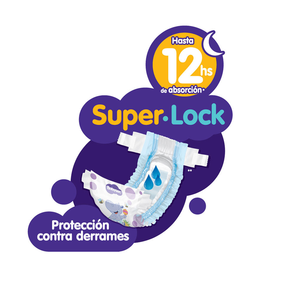 Pañales Babysec Premium M 68 Und