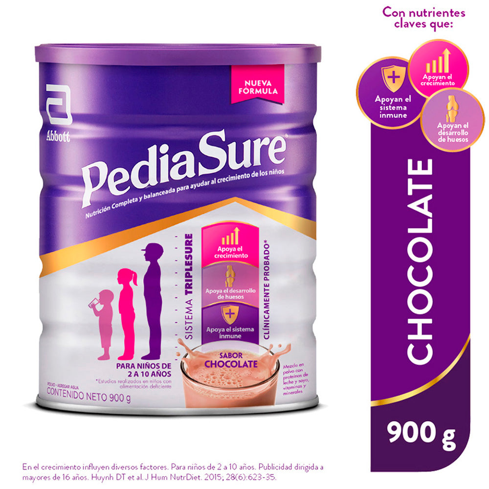 Pediasure Triplesure Sabor Chocolate 900 G