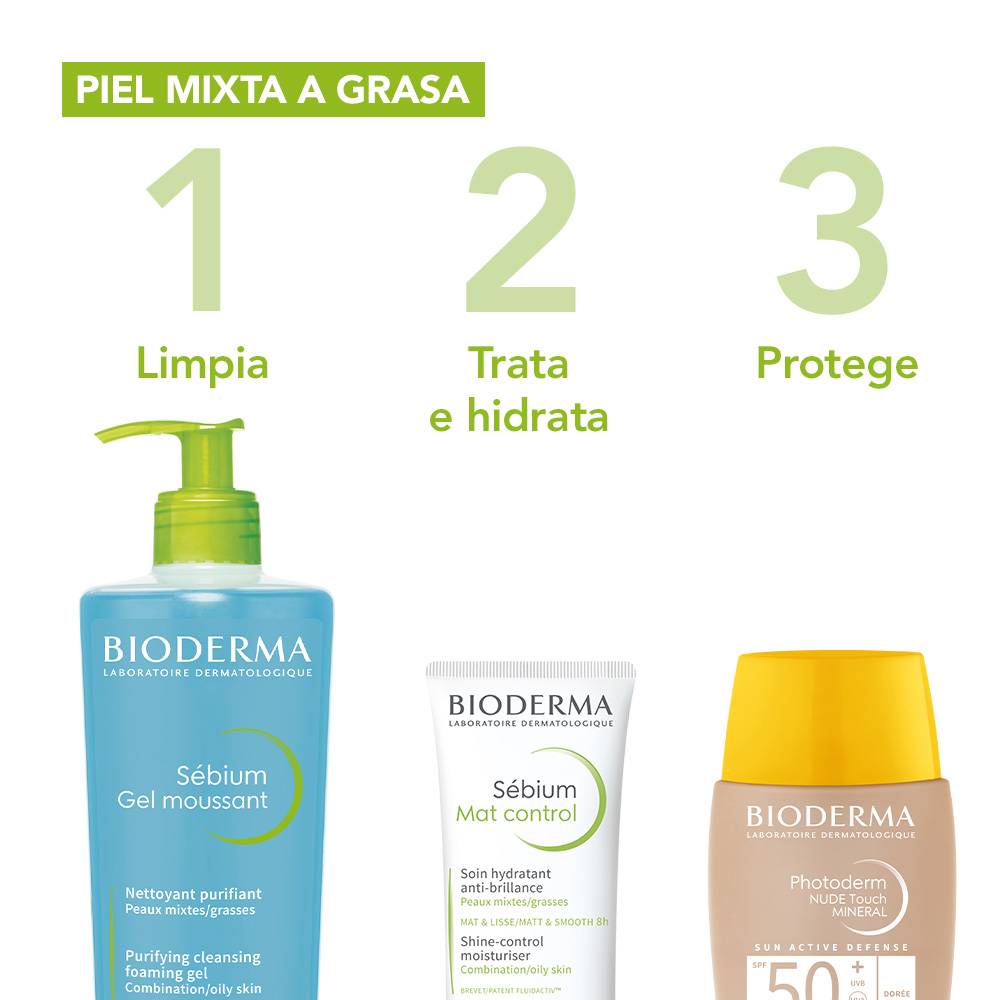 Sébium Mat Control Bioderma 30 Ml