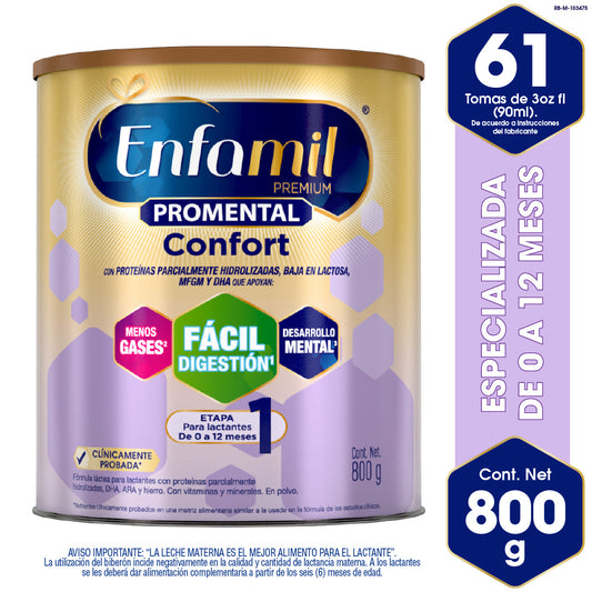 Fórmula Enfamil Confort Premium 800 G