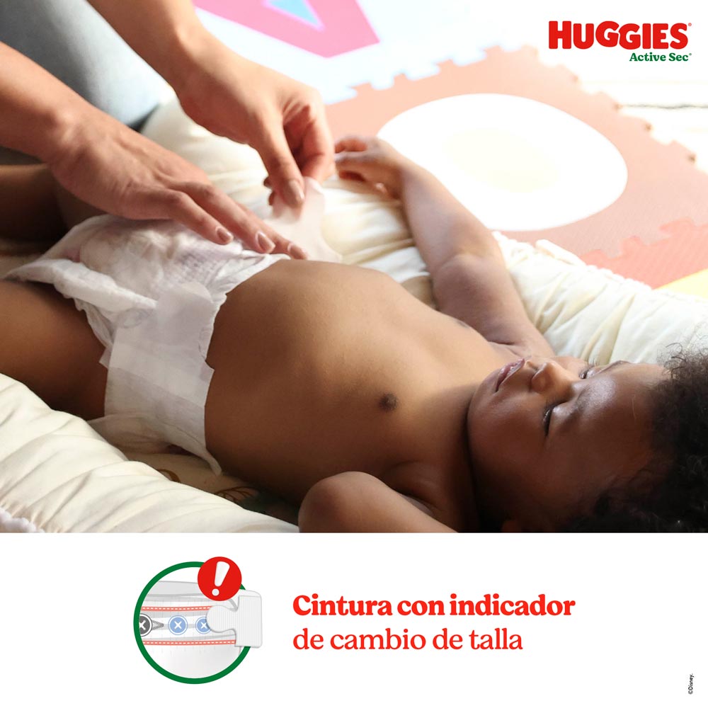 Pañales Huggies Active Sec XG - Hiperpack 48 Unidades