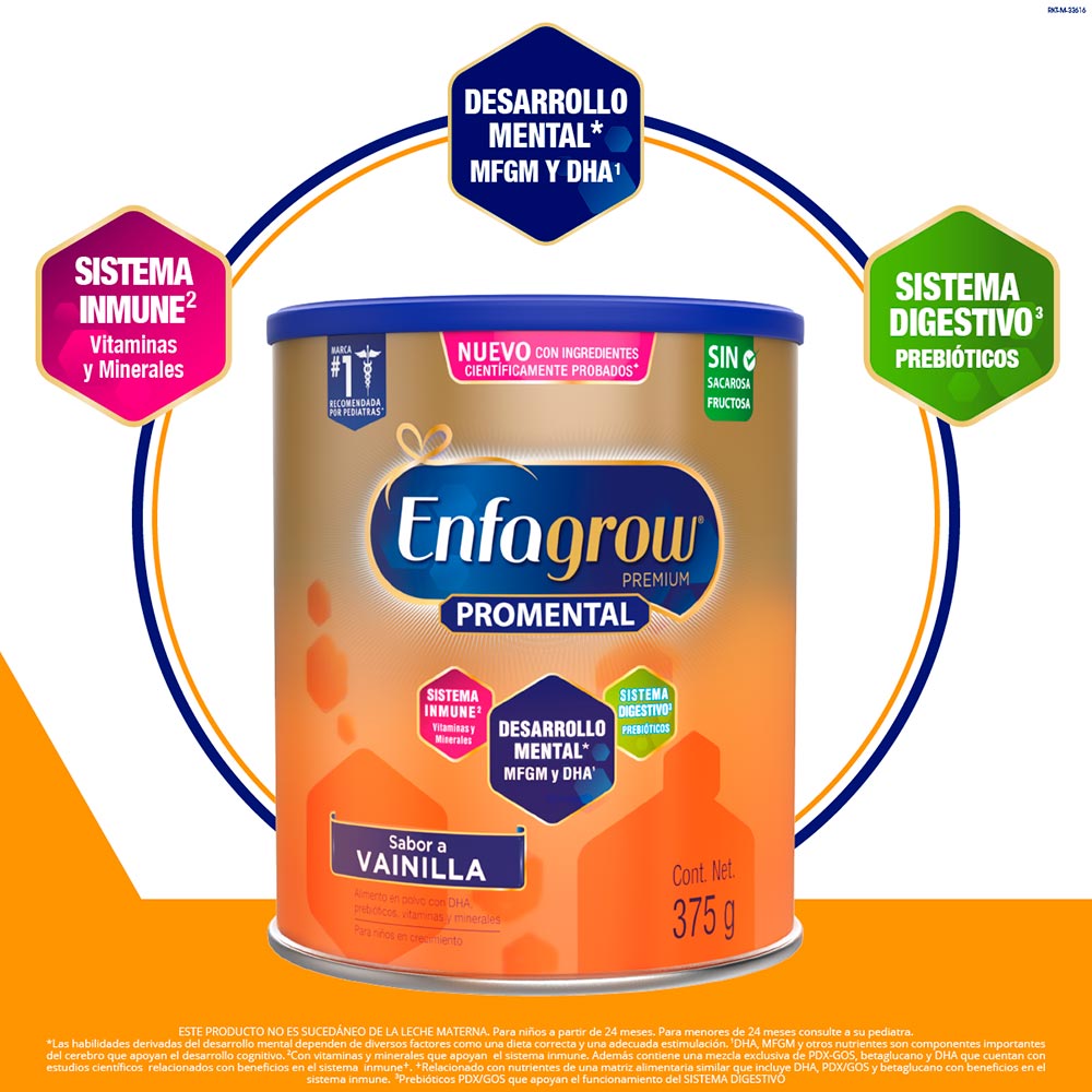Enfagrow Premium ProMental Vainilla 375 G