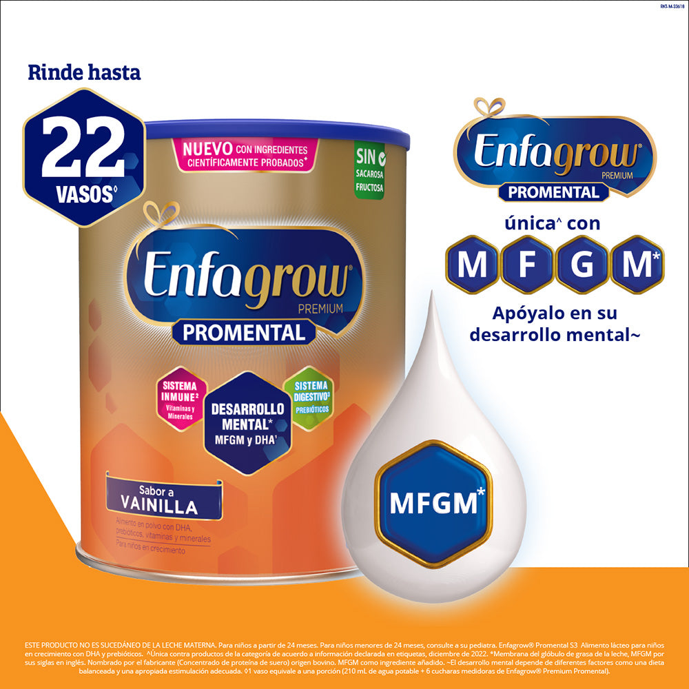 Enfagrow Premium ProMental Vainilla 850 G