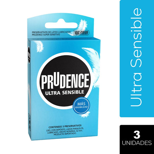 Condones Prudence Ultra Sensible 3 Und