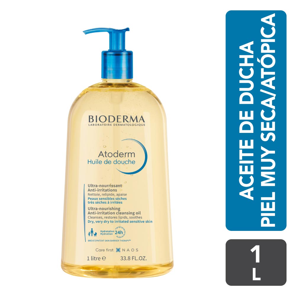 Aceite Bioderma Atoderm Huile De Douche 1 L
