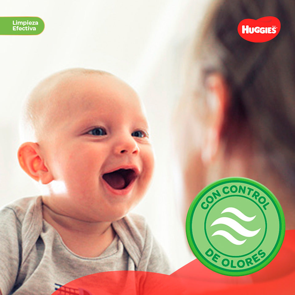 Toallitas Húmedas Huggies Limpieza Efectiva - 120 Und