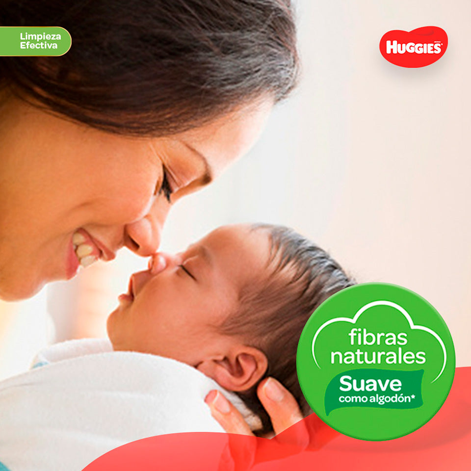 Toallitas Húmedas Huggies Limpieza Efectiva - 120 Und