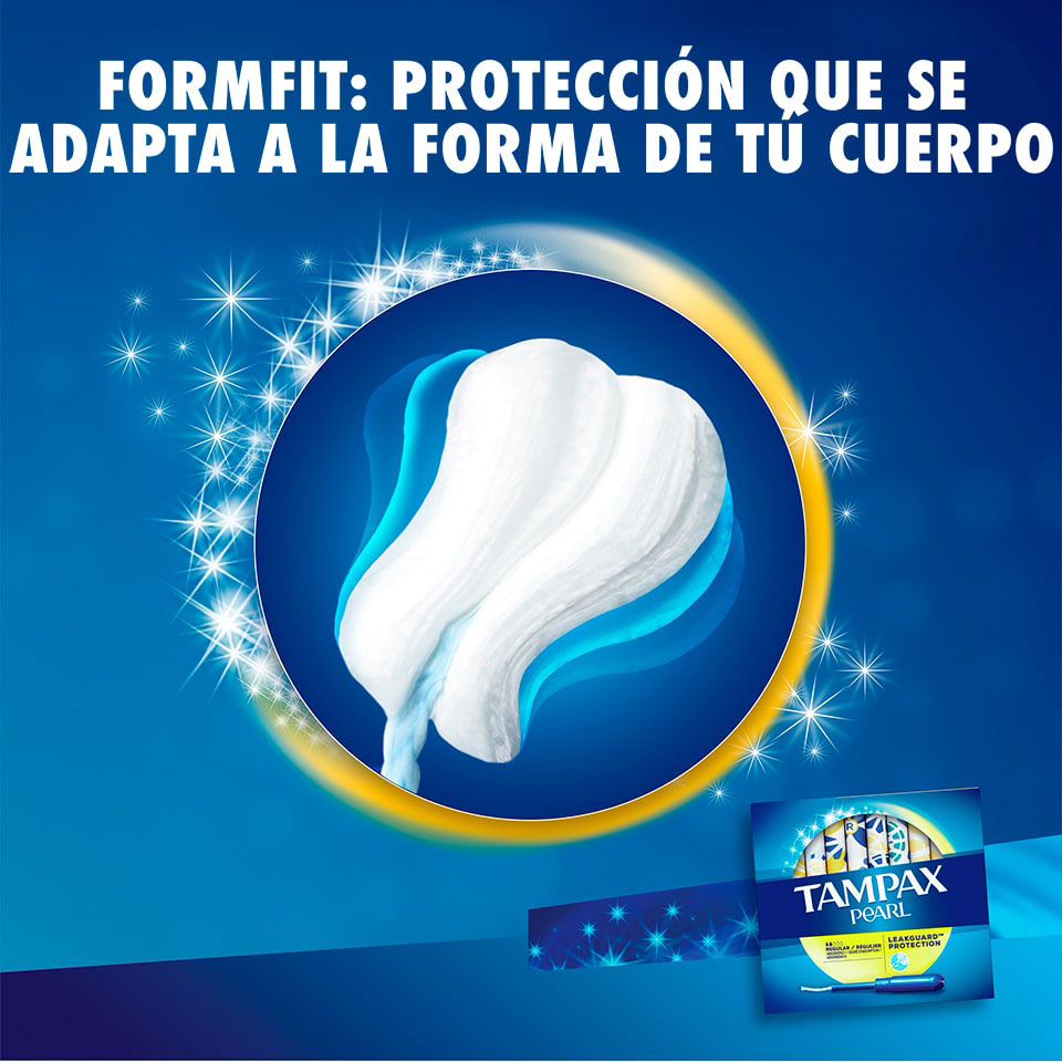 Tampones Tampax Pearl Regular 8 Und
