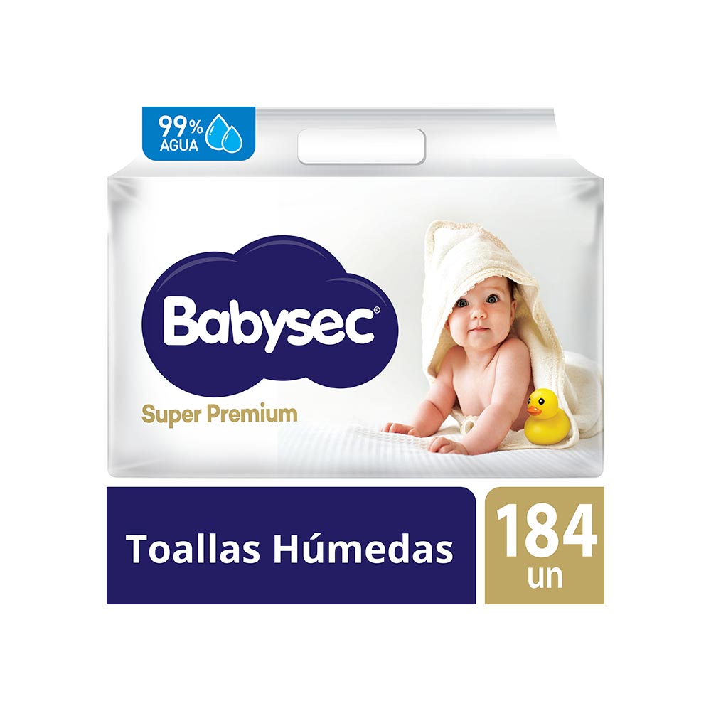 Toallitas Húmedas Babysec Super Premium 184 Und