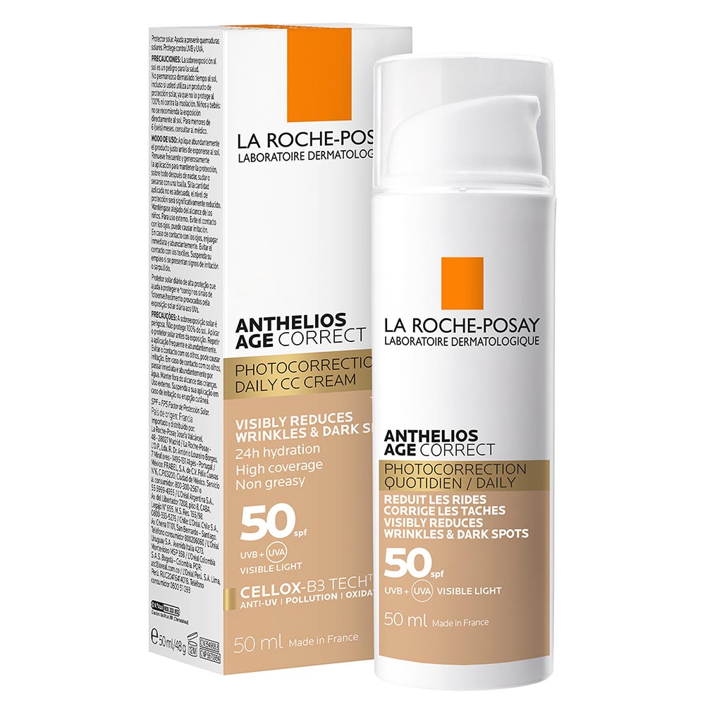 La Roche Posay Anti-arrugas Anthelios Age Correct Con Color Fps 50 50 Ml