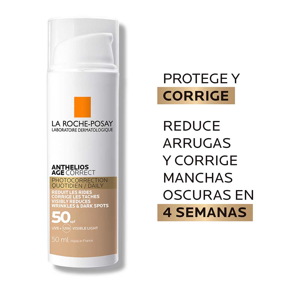 La Roche Posay Anti-arrugas Anthelios Age Correct Con Color Fps 50 50 Ml