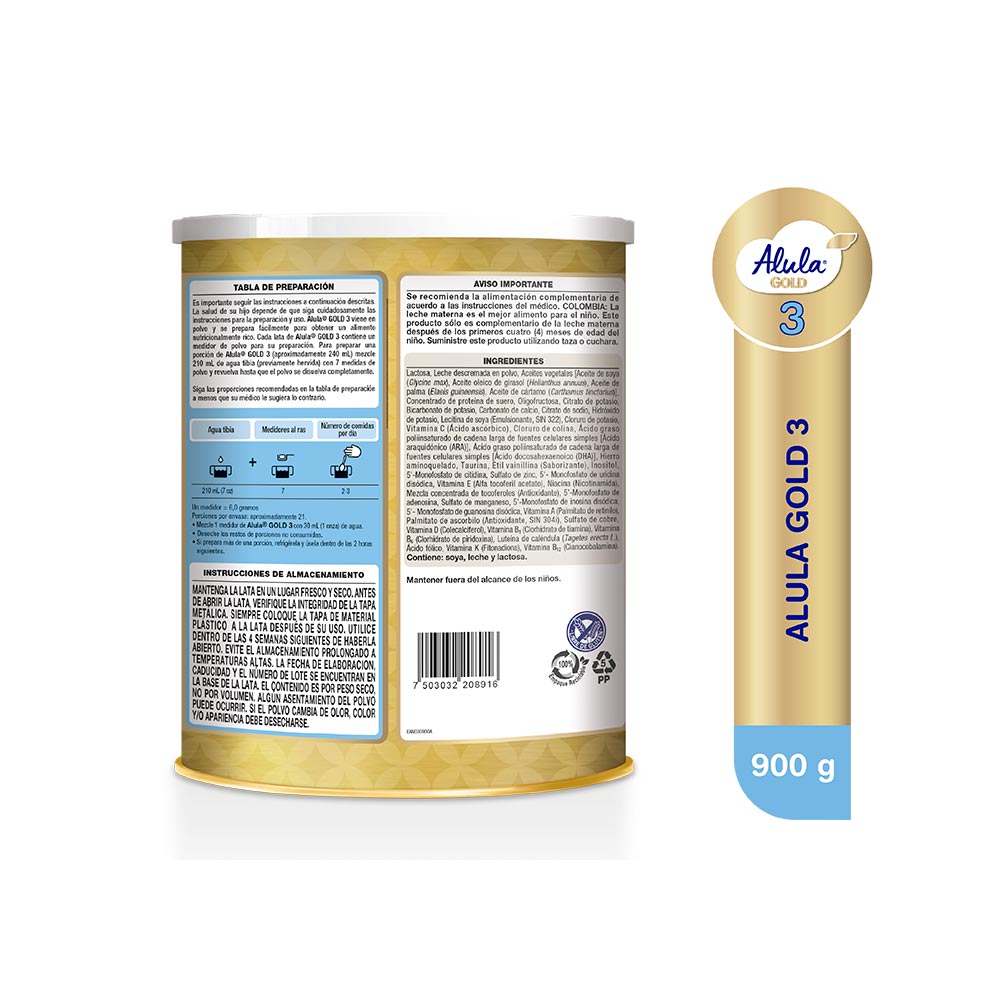 Alula Gold Etapa 3 900 G – Pharman