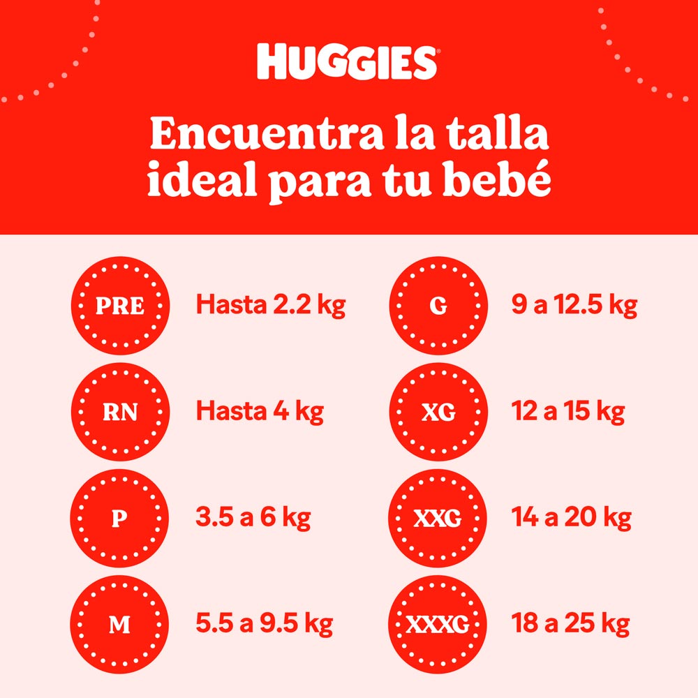 Pañales Huggies Natural Care M - Hiperpack 60 Unidades