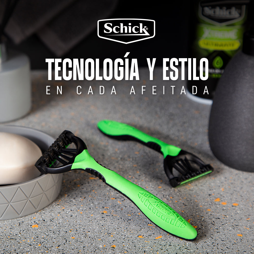 Máquina de Afeitar Schick Xtreme3 Piel Sensible 2 Und
