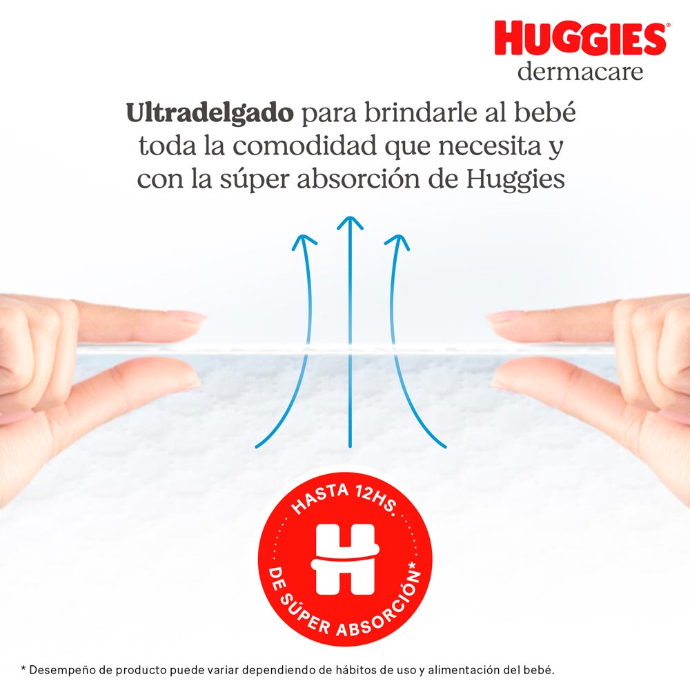 Pañales Huggies Dermacare Talla G 48 Und