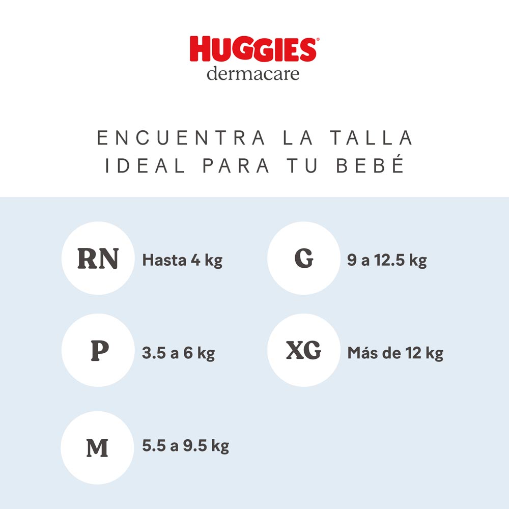 Pañales Huggies Dermacare Talla G 48 Und