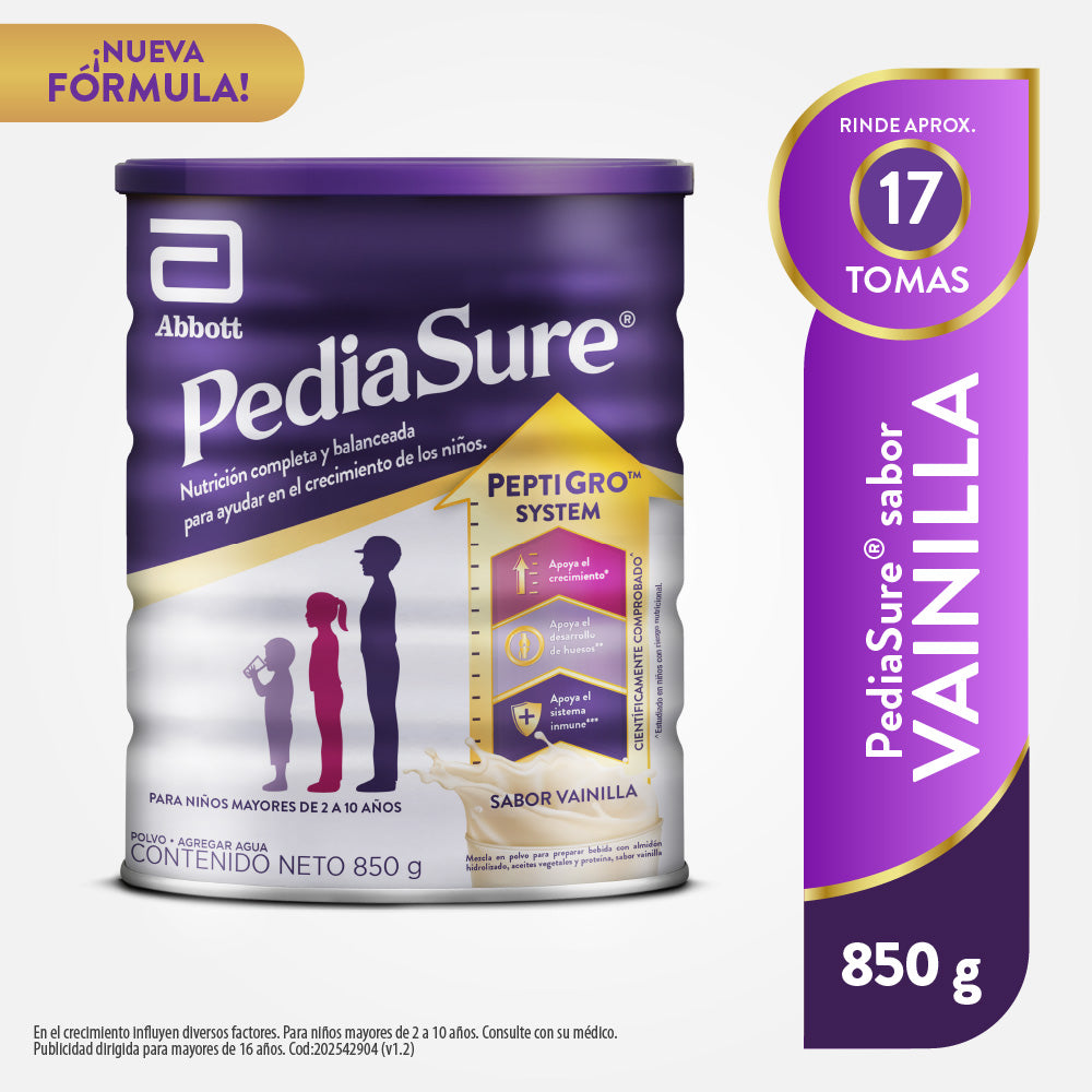 Pediasure Peptigro Vainilla 850 G
