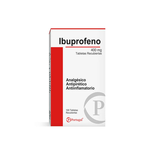 Ibuprofeno 400 Mg Portugal - Blíster 10 Und