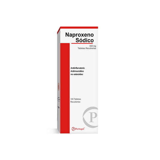 Naproxeno Sódico 550 Mg Portugal - Blíster 10 Und