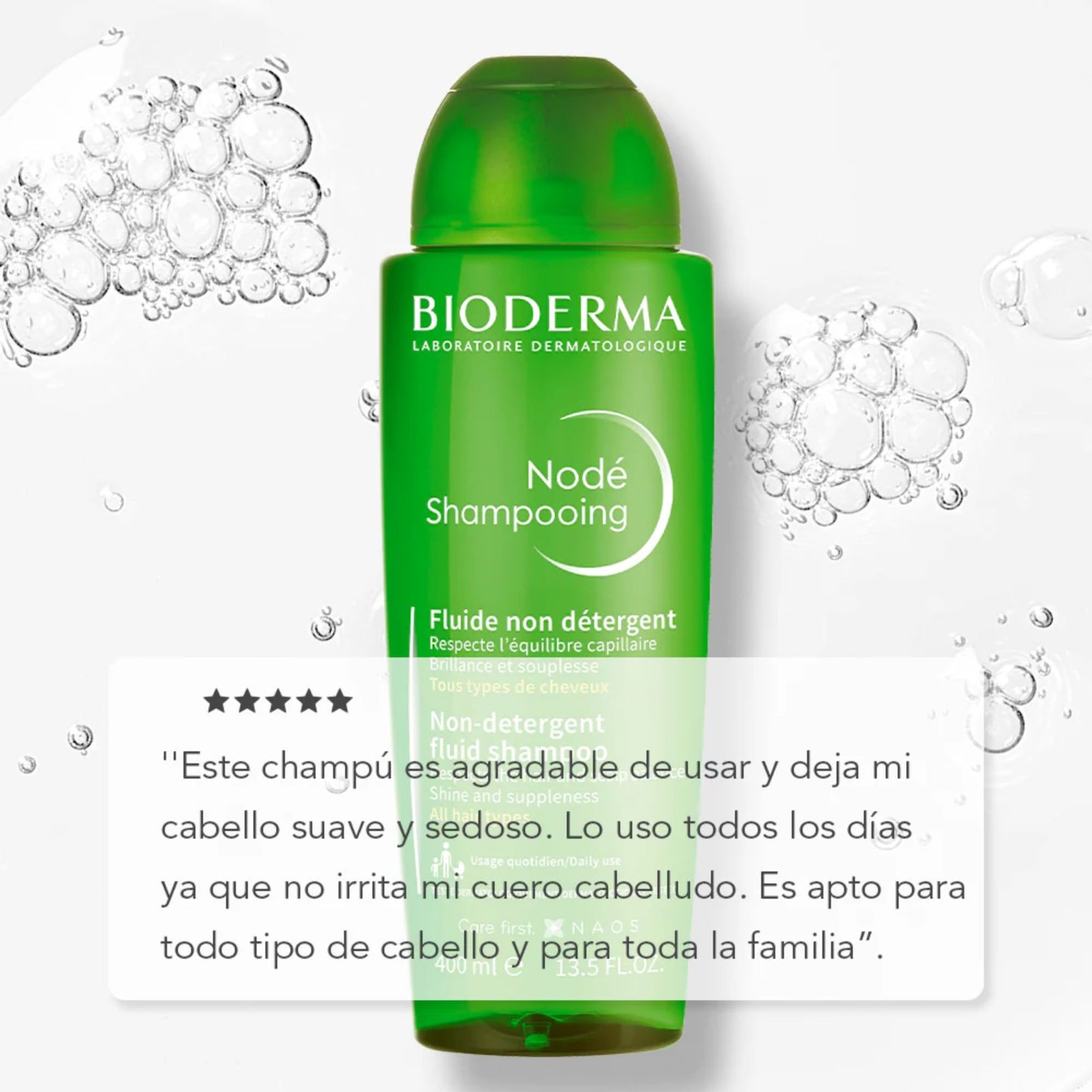 Bioderma Nodé Shampoo Fluido 400 Ml