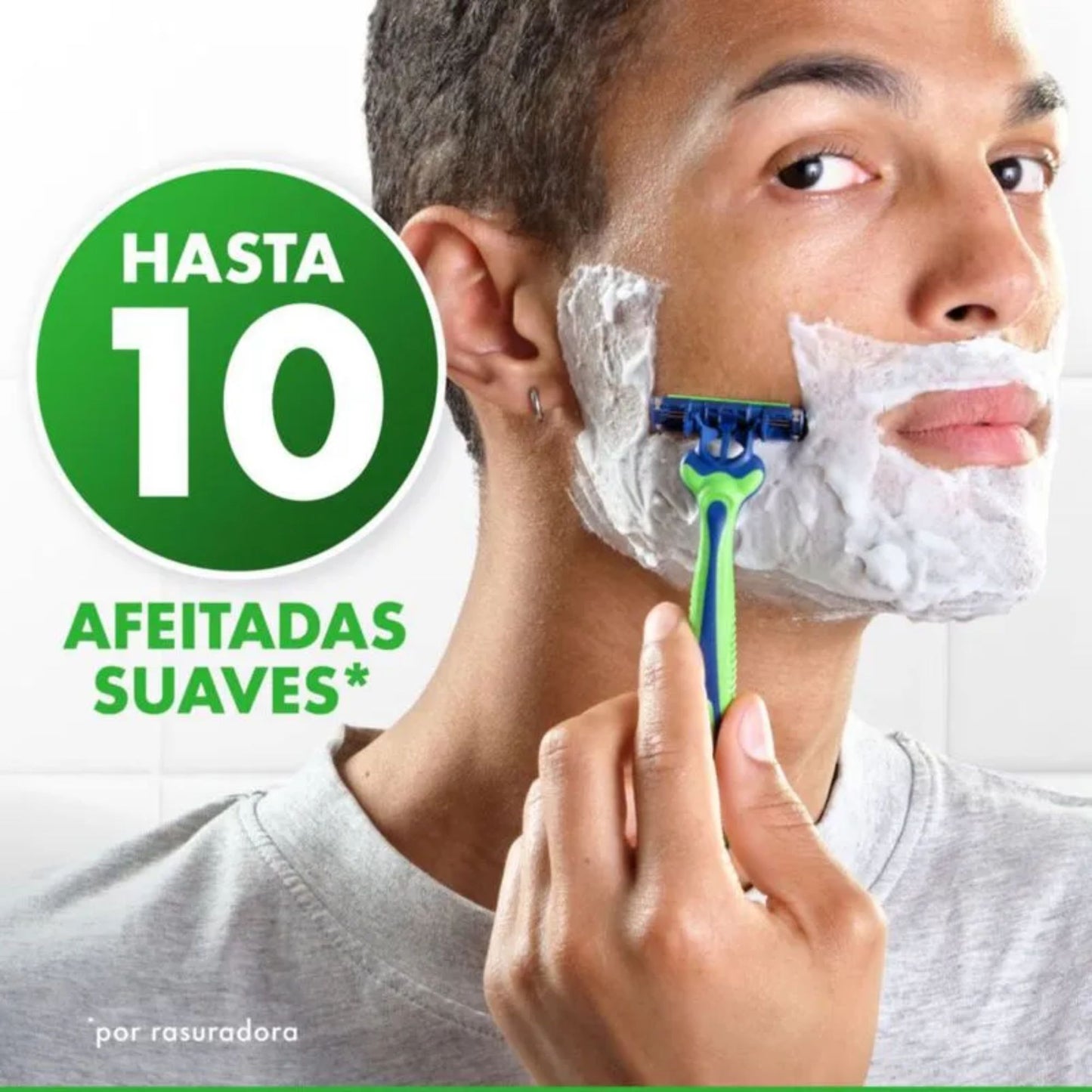 Máquina de Afeitar Desechable Gillette Prestobarba 3 Sensitive 2 Und