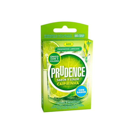 Condones Prudence Caipirinha 3 Und