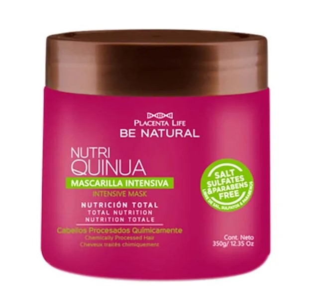 Mascarilla Intensiva Nutri Quinua Be Natural 350 G