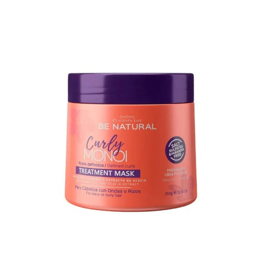 Mascarilla Intensiva Curly Monoi Be Natural 350 G