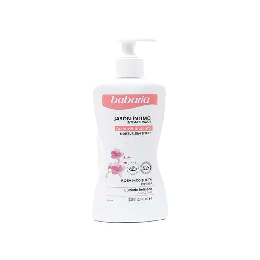 Babaria Jabón Íntimo Rosa Mosqueta 300 Ml
