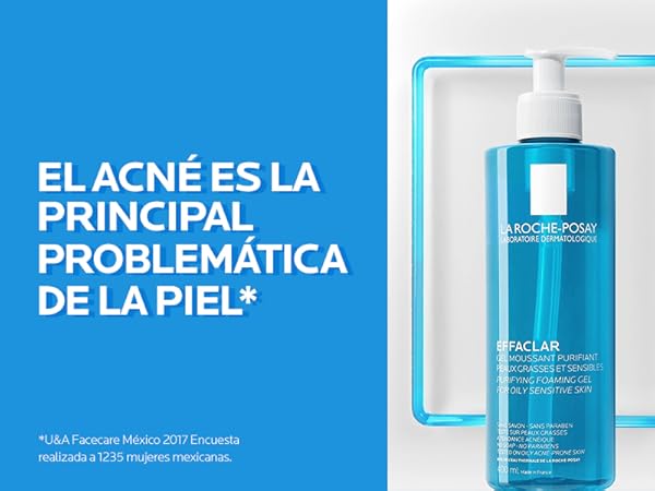 La Roche Posay Effaclar Gel Limpiador Pieles Mixtas A Grasas 400 Ml