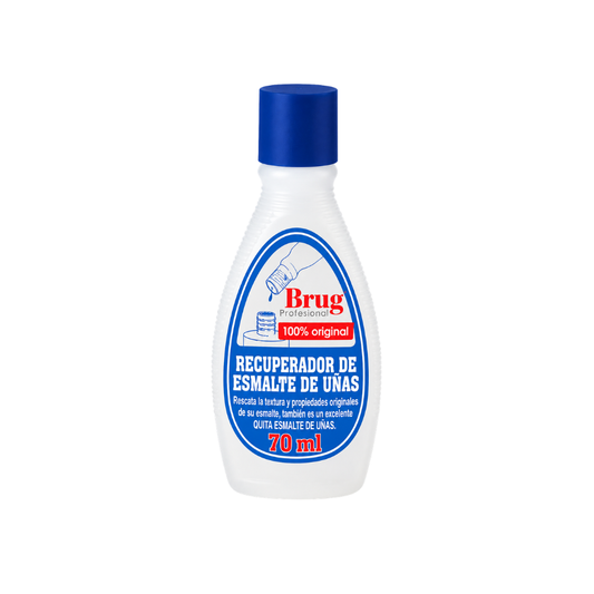 Recuperador de Esmalte de Uñas y Quita Esmalte Brug 70 Ml