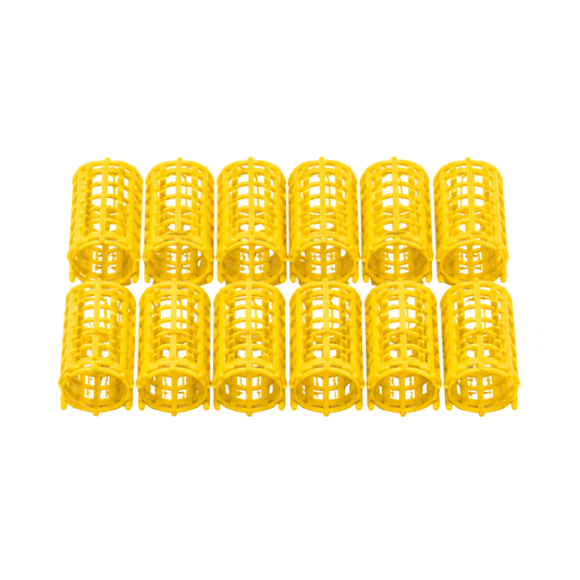 Ruleros de Plástico para el Cabello #5 12 Und
