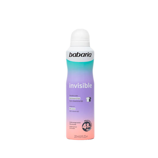 Desodorante en Spray Babaria Invisible 200 Ml