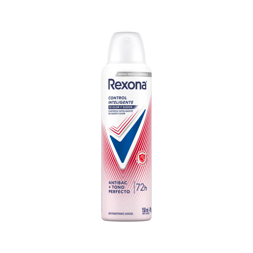 Desodorante en Spray Rexona Control Inteligente Antibac + Tono Perfecto 150 Ml