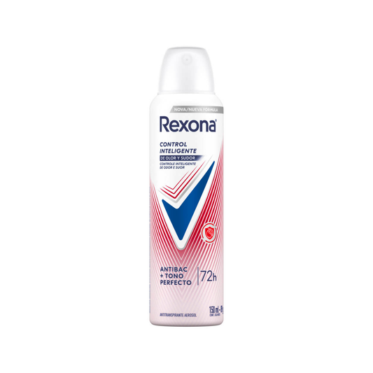 Desodorante en Spray Rexona Control Inteligente Antibac + Tono Perfecto 150 Ml