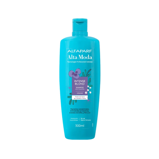 Shampoo Matizador Alfaparf Alta Moda Intense Blond 300 Ml