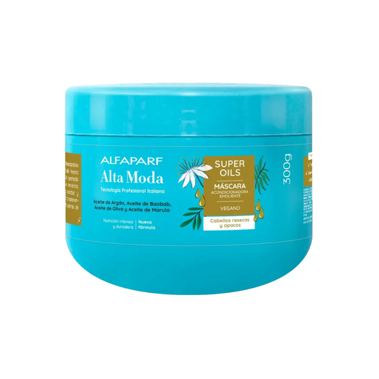 Mascarilla Capilar Emoliente Alfaparf Alta Moda Super Oils 300 Ml