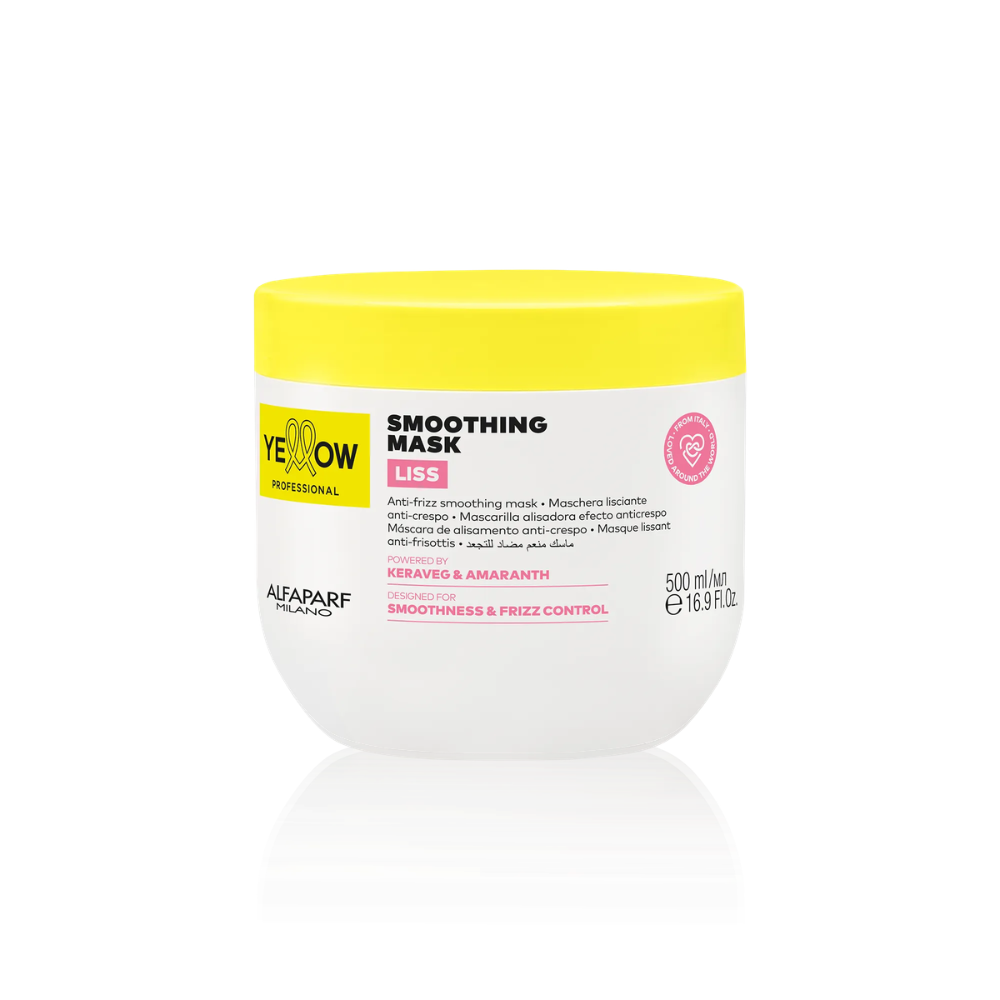 Mascarilla Capilar Alisadora Alfaparf Yellow Liss 500 Ml