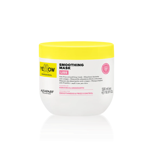 Mascarilla Capilar Alisadora Alfaparf Yellow Liss 500 Ml